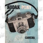 Kodak Pony 828 Vintage Manual 1949 PDF - Digital Product