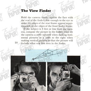 Kodak Pony 828 Vintage Manual 1949 PDF - Digital Product