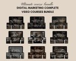 10 Courses with MRR, PLR - Resell Rights Course, mrr course , Digital Wealth, Passive Income, faceless marketing products plr video course