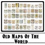 Old Maps Of The World , Geography , Ancient maps, History , Globe , Educational