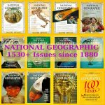 1530 National Geographic Magazine Vintage PDF Collection