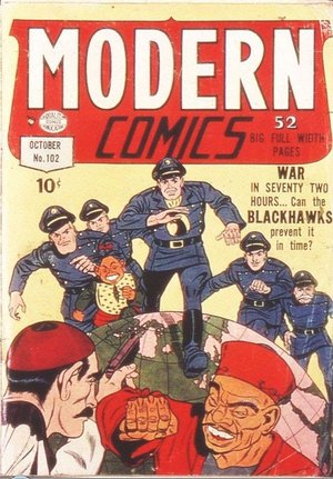 Military Comics and Modern Comics Vintage Us Comics 102 Issues Golden Age Digital Download-CBR Format