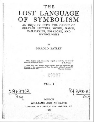 The Lost Language of Symbolism Vol. I  by Harold Bayley eBook Instant Download Vintage Public Domain Book Printer's Marks Fairy Tales PDF