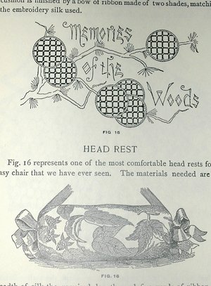 1889 Victorian, Lace making, Embroidery, Victorian Decorating, Needlework, Gilded Age, Steampunk, Turn of the Century, 1900