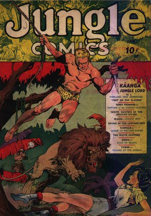 163 Issues Jungle Comics 1940-1954, Complete Run, Digital Download, Golden Age Adventure, Exotic Tales, Ultimate Collector's Set