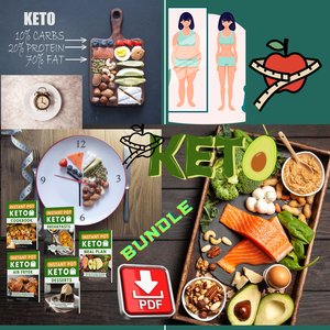 Keto Meal Plan; Keto Weekly Plan; Low Carb Diet; Keto Simple and Easy Recipe; Simple Keto Recipe; Green Keto Diet