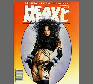 302 Issues Heavy Metal Magazine Comics Graphic Novels PDF