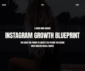 INSTAGRAM GROWTH BLUEPRINT