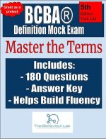 5th Edition Task List | BCBA Exam Study Guide BUNDLE | BCBA Mock Exam 1 & 2 | Explanation Guides | Definition Mock | bcba test prep