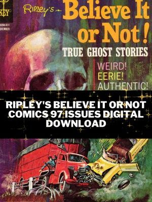 Ripley's Believe it or not comics 97 Issues Digital Download-CBR Format