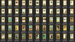 1530 National Geographic Magazine Vintage PDF Collection