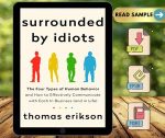 Surrouded by Idiots The Four Types of Human Behaviour by Thomas Erikson, Digital Download (PDF, Epub), for ipad, iphone, kindle, mac, Ibooks