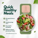 Quick Healthy Easy 7 Day Meal Plan / Meals under 15 minutes / Recipes for a family of 4 (can be modified) / Balance Meals for a week