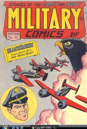 Military Comics and Modern Comics Vintage Us Comics 102 Issues Golden Age Digital Download-CBR Format