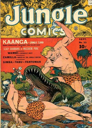 163 Issues Jungle Comics 1940-1954, Complete Run, Digital Download, Golden Age Adventure, Exotic Tales, Ultimate Collector's Set