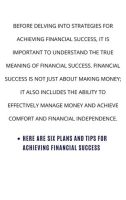 Practical Guide to Achieving Financial Success