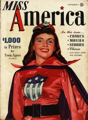 Miss America Magazine, Women Beauty Fashion Comics Magazine, Rare Vintage Magazine Collection, Digital Downloadable Magazine