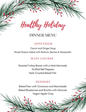 Healthy Holiday Dinner Menu: Delicious & Nutritious Options for Your Festive Feast