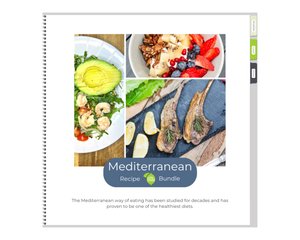 Digital Mediterranean healthy recipes cookbook, Wellness, Healthy Living, GoodNotes, Notability, PDF download