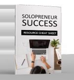 Solopreneur Success eBook/Social Media/Longevity/Lifestyle changes/Google/Goal/Strategy/Help/Self Help/Resolution/Achieve/Effort