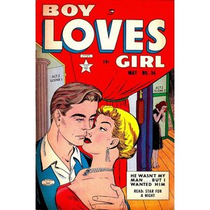 Boy Loves Girl Complete Collection - Issues No25 to No56 | Vintage Romance Comic | July 1952 - February 1956