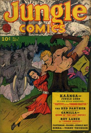 163 Issues Jungle Comics 1940-1954, Complete Run, Digital Download, Golden Age Adventure, Exotic Tales, Ultimate Collector's Set