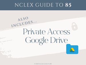 NCLEX Study Guide, NCLEX Guide to 85© Study Guide | Complete Next-Gen nclex-RN Study Plan, ngn Study Guide, Nursing Perspective