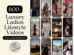 800+ Rich luxury women reels | Luxury reels for tiktok instagram - Instant Download | Luxury rich women reels for instagram | luxe reels