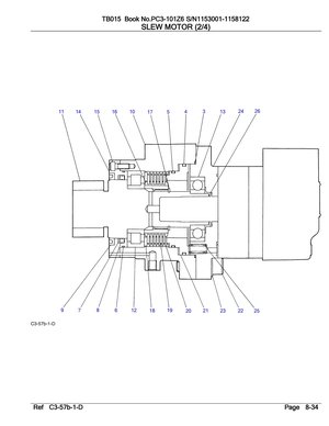 015 Hydraulic Excavator Service Parts Manual Takeuchi TB015