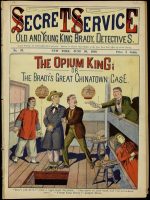 100 Secret Service Old and Young King Brady Magazine, Vintage Pulp Detective Stories Magazine, Dime Novels