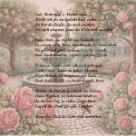 Mother's Day Poems Poem, Mother's Day Gift Printable Poem for Mom. Gift card for Mother's Day. Clouds, sky, blue.