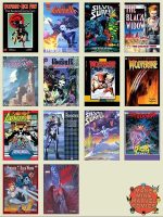 Graphic Novels Digital Comics | Marvel | superheroes | vintage retro collectable | 1980s | 1990s| X-Men | Spider-Man | Punisher | #GNDC001