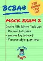 BCBA Exam Full Study Package | 3 Mock Exams | Explanation Guides | Study Guide | Definition Mock | BCBA Exam Prep | 5th Edition Task List