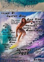 Thoughts Of You fanzine Issue 2: Surfer Boy. Dennis Wilson/Beach Boys charity pdf zine digital download