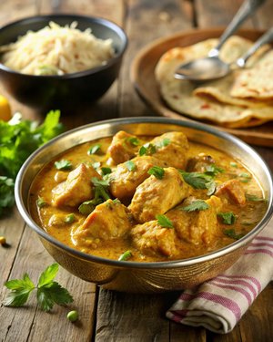 recipe book 10 different chicken-based recipes from Indian cuisine