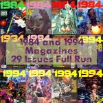 1984 1994 Magazine, Pulp Science Fiction Magazine, Complete Collection