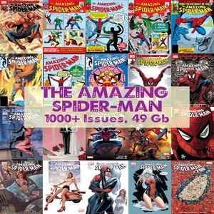 1000 The Amazing Spiderman Comics, Digital Comics Download