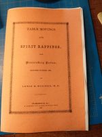 1861 Table Movings and Spirit Rappings   October 1861 by Steiner Spiritualism Magic Hauntings [Reenactment reproduction]