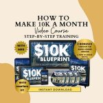 How to Make 10K a Month Video Course, MRR Course, Master Resell Rights, 10K Blueprint, Passive Income, Free Audio Course, Free Guide