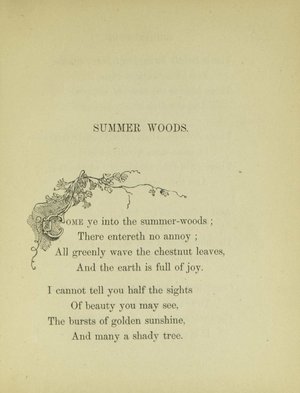 Nature Study Poetry Birds Flowers Bird and Flowers Poetry Book for Children 1866 PDF download Living Books Library