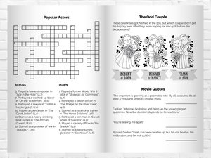 Born in the 40s Printable Activity Book for Adults - Mixed Puzzle Book about Growing Up in the 40s and 50s - Perfect Book for Turning 80