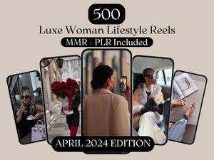 500+ Rich luxury women reels | Luxury reels for tiktok instagram - Instant Download | Luxury rich women reels for instagram | luxe reels