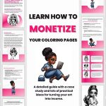 ChatGPT & Dalle3 Prompt Guide | 25 African Chibi Girl Coloring Pages | 25+ Chibi Prompts | Commercial Rights | ChatGPT prompts unlimited