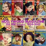 104 Vintage Issues of Hollywood Magazine, 1934-1943