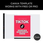 TikTok Guide with Resell Rights, How to Grow on TikTok, TikTok Template, Get Followers on TikTok, Instant Download, How To Guide, eBook, PLR