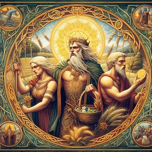 Norse Epics: Gods, Heroes, and Legendary Creatures,Viking Tales, In Pursuit of Lost Time in Scandinavian Mythology 33 page.