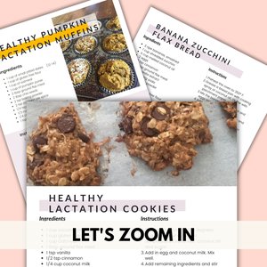 Homemade Lactation Snack Recipes Ebook