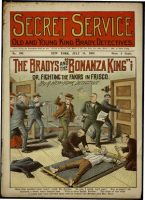 100 Secret Service Old and Young King Brady Magazine, Vintage Pulp Detective Stories Magazine, Dime Novels