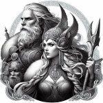 Norse Epics: Gods, Heroes, and Legendary Creatures,Viking Tales, In Pursuit of Lost Time in Scandinavian Mythology 33 page.