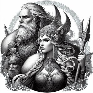 Norse Epics: Gods, Heroes, and Legendary Creatures,Viking Tales, In Pursuit of Lost Time in Scandinavian Mythology 33 page.